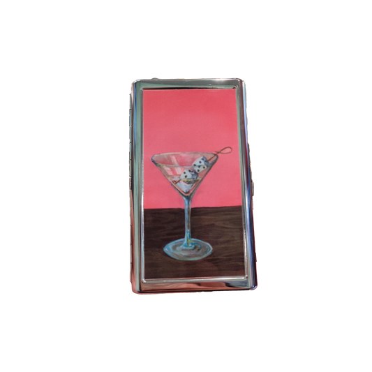 Dice & Martini Cigarette Case