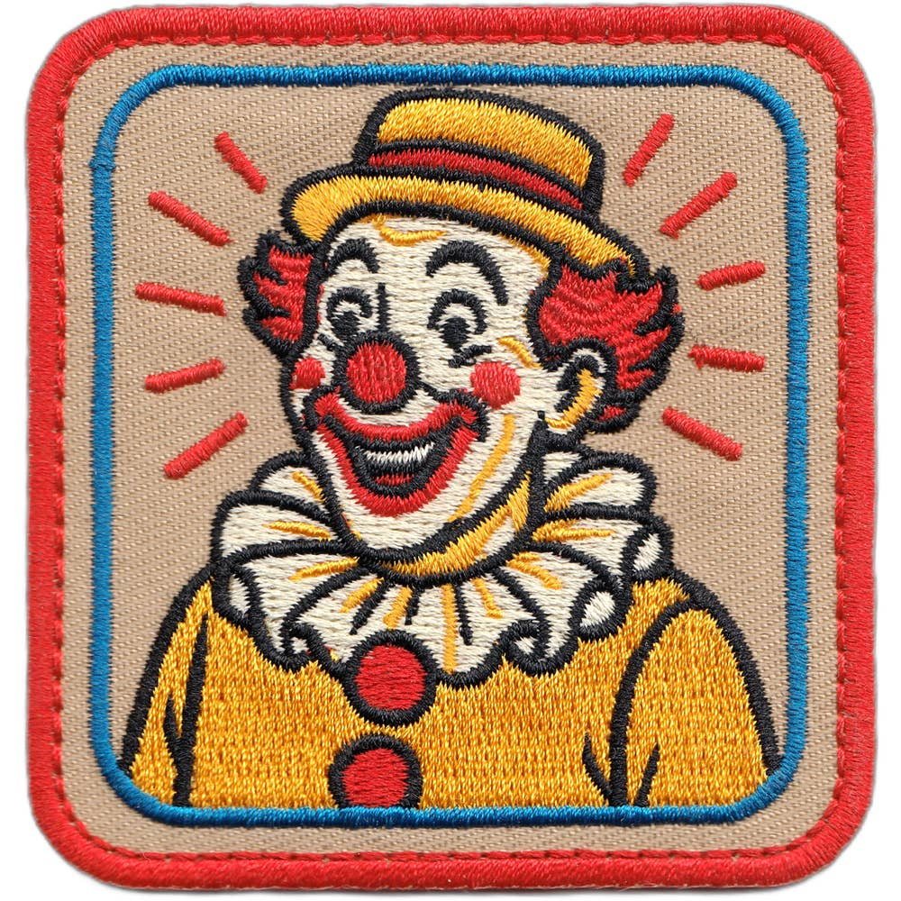 Classic Clown Circus Patch