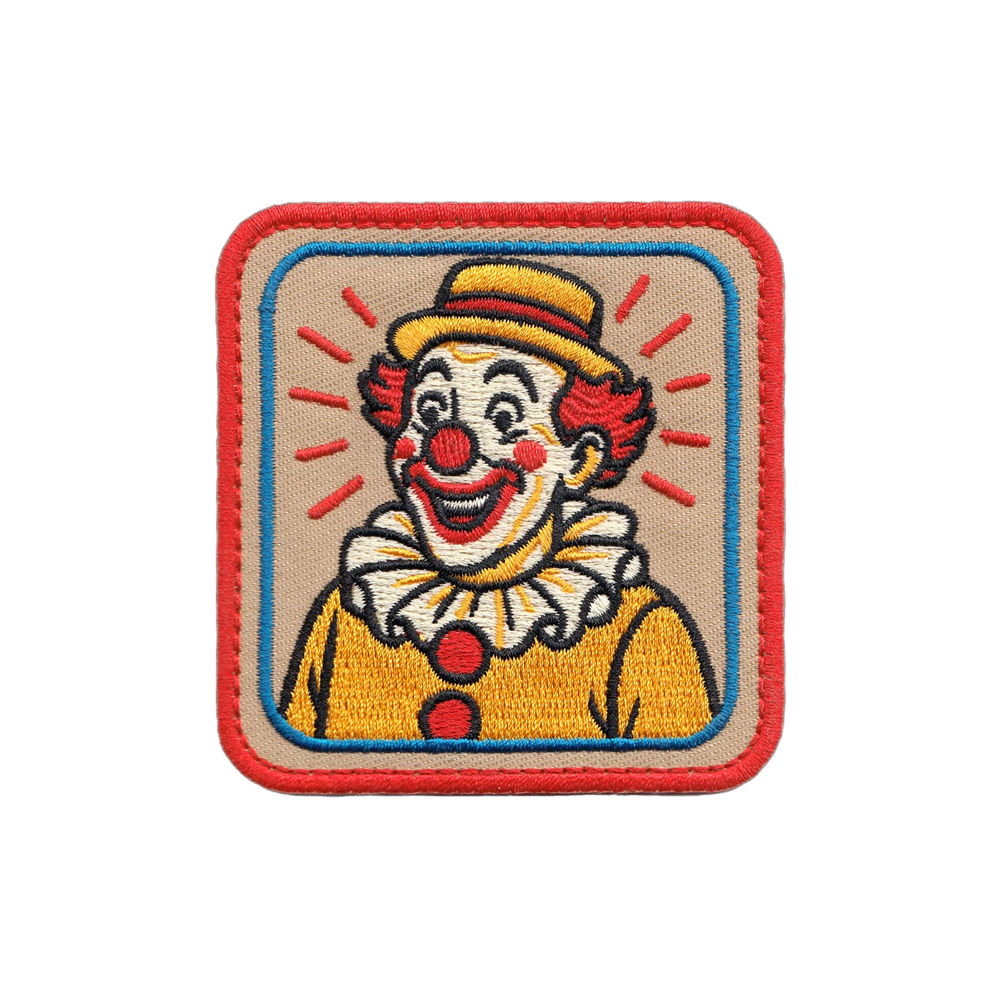 Classic Clown Circus Patch