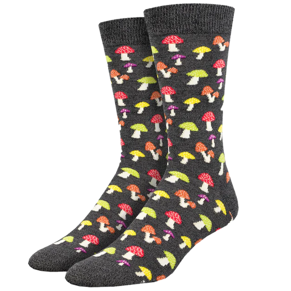 Colorful Caps - Men's Bamboo Socks