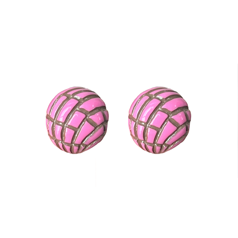 Pan Dulce Concha Post Earrings