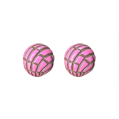 Pan Dulce Concha Post Earrings