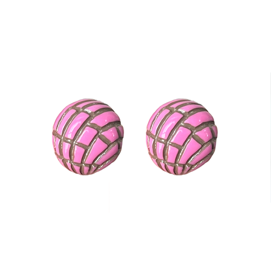 Pan Dulce Concha Post Earrings