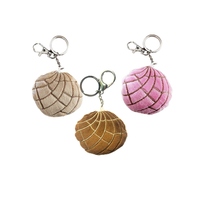 Plush Concha Keychain