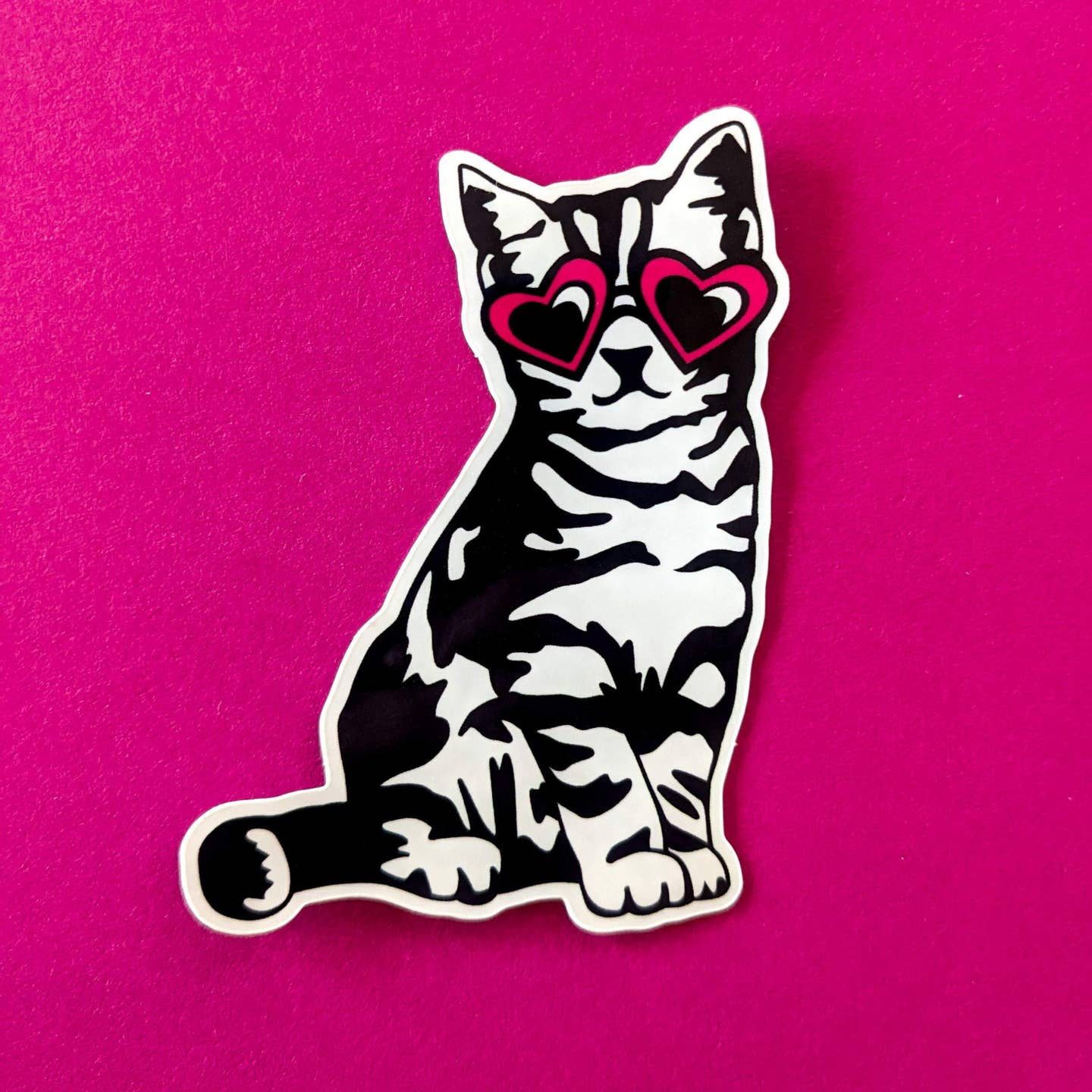 Cool Cat Vinyl Sticker