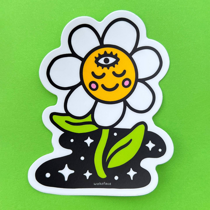 Cosmic Daisy Sticker