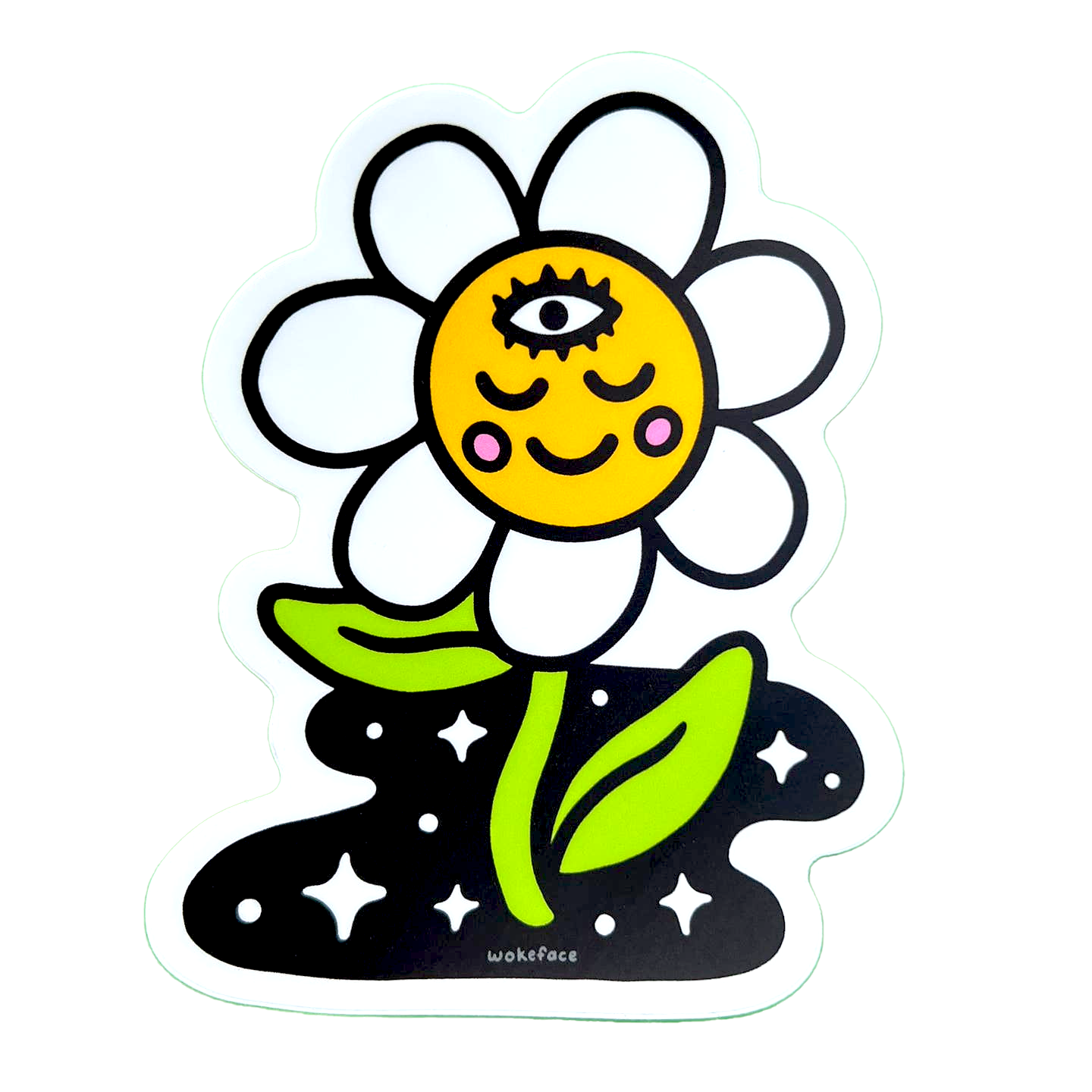 Cosmic Daisy Sticker