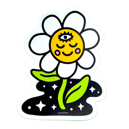 Cosmic Daisy Sticker