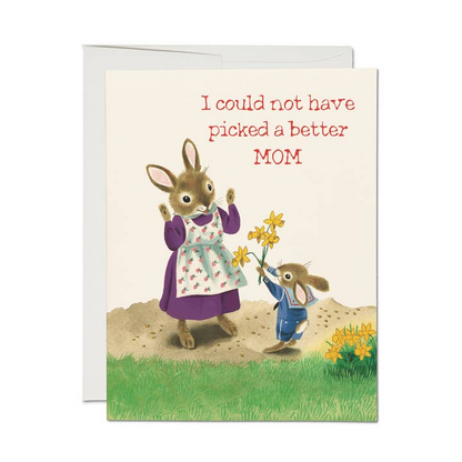 Richard Scarry Daffodil Mother's Day Card