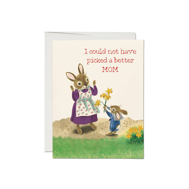 Richard Scarry Daffodil Mother's Day Card