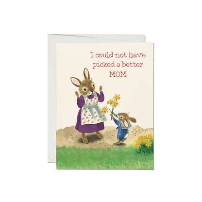 Richard Scarry Daffodil Mother's Day Card