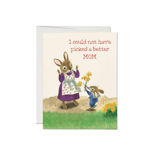 Richard Scarry Daffodil Mother's Day Card