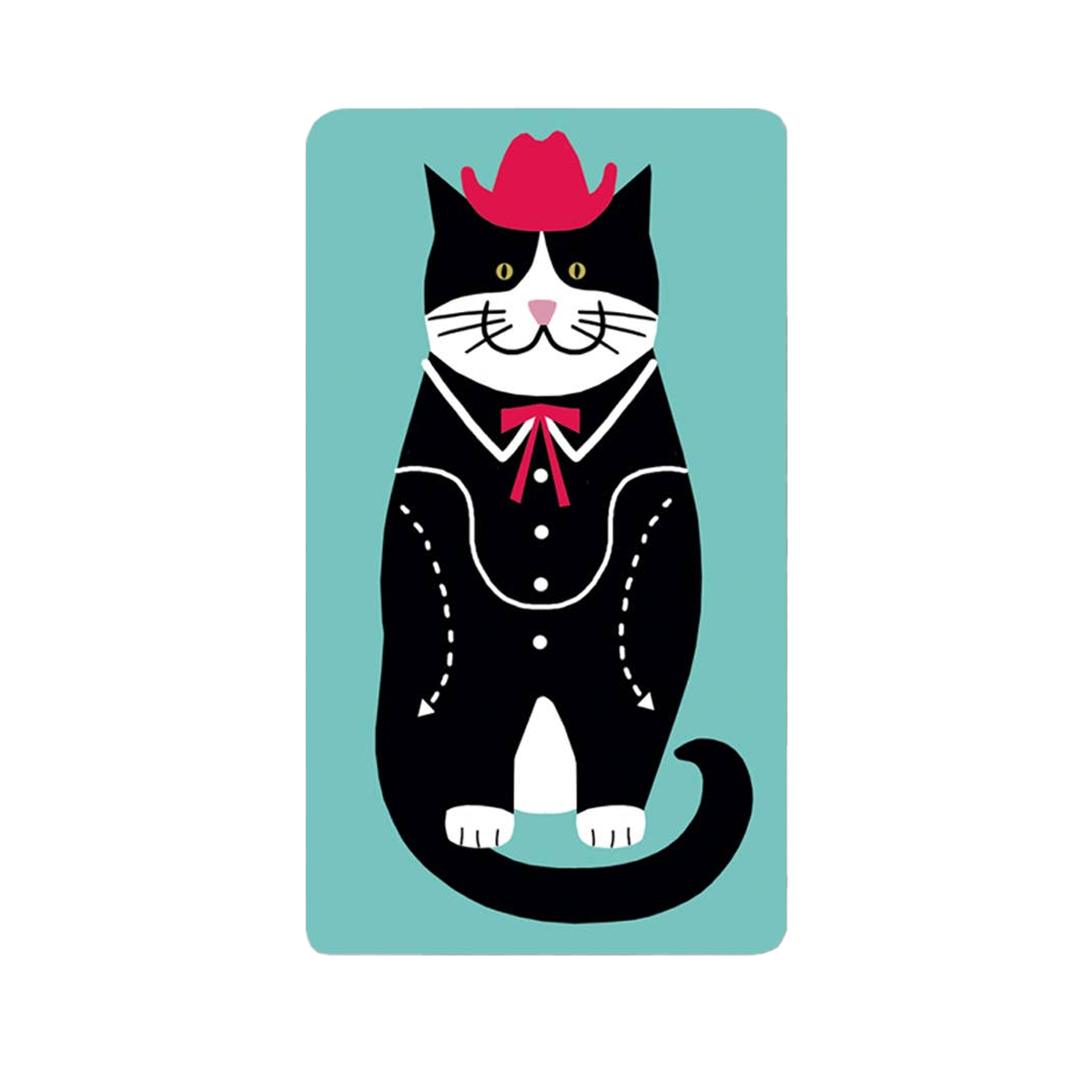 Cowboy Cat Sticker