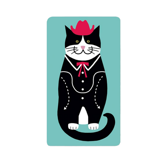 Cowboy Cat Sticker