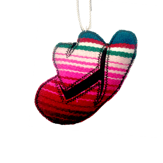 Serape Cowboy Hat Ornament