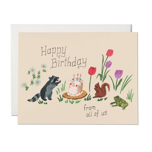 Birthday Critters Card