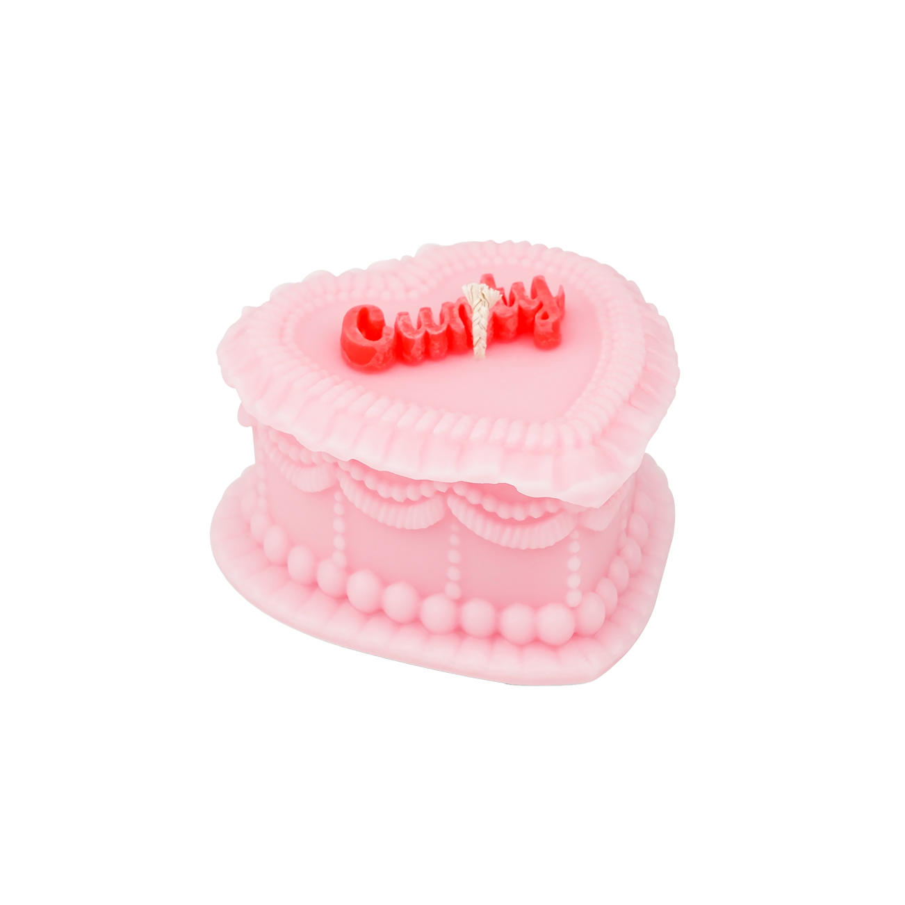 Cunty Heart Candle