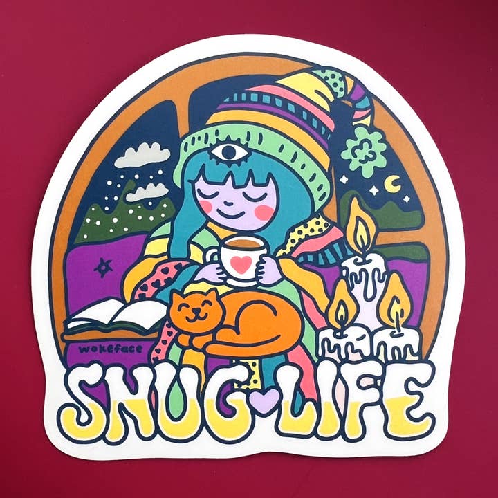 Snug Life Sticker