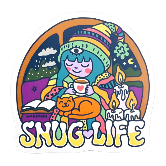 Snug Life Sticker