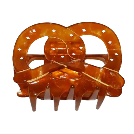 Pretzel Hair Claw Clip