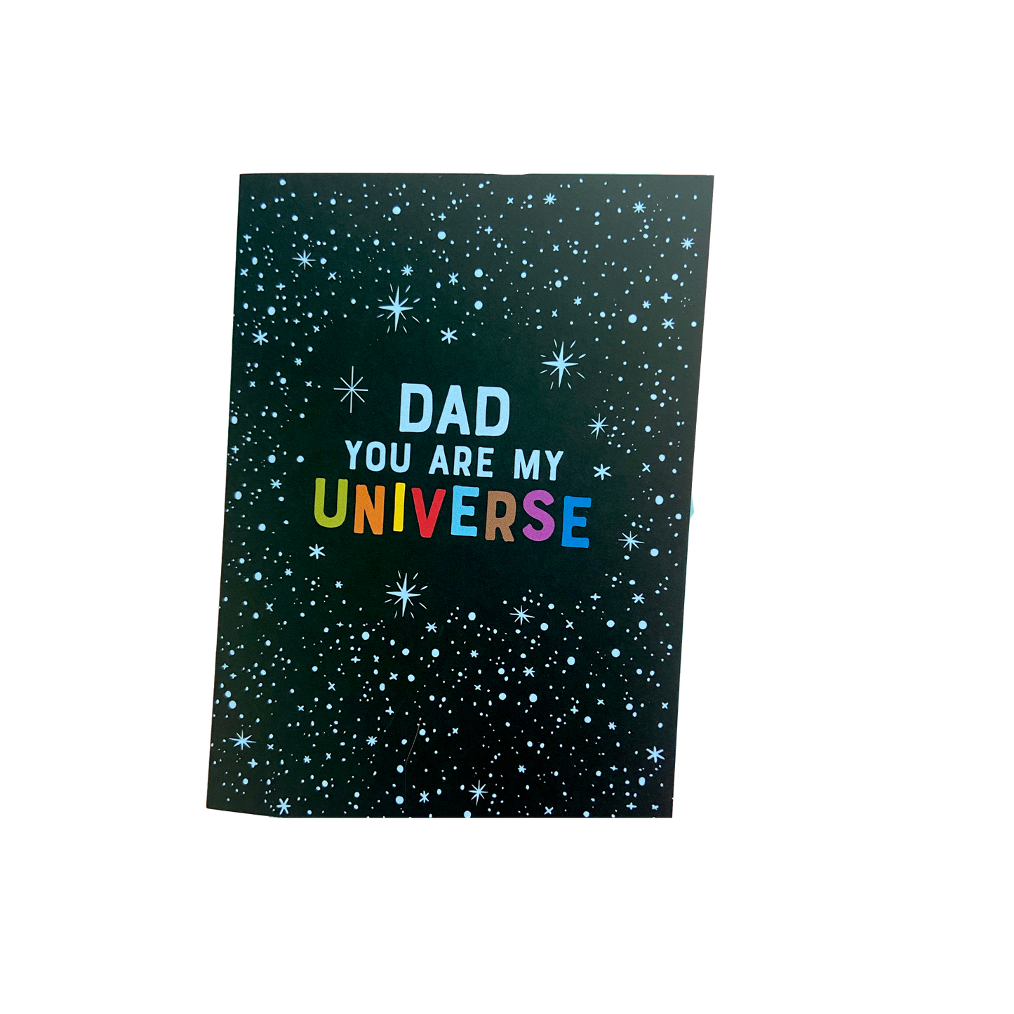 Dad You Are My Universe - Father's Day Card