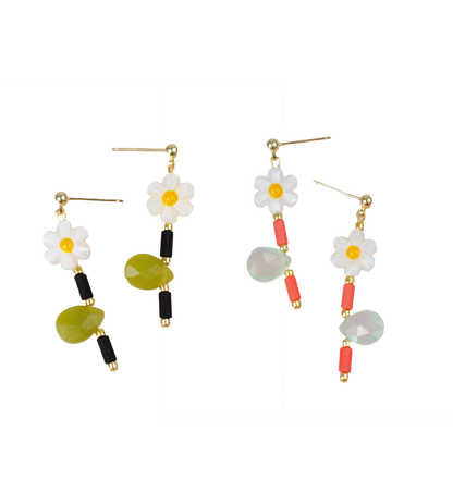 Dainty Flower Earrings