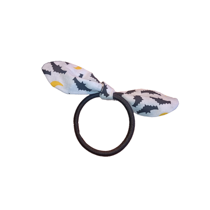 Bat Bow Hair Tie
