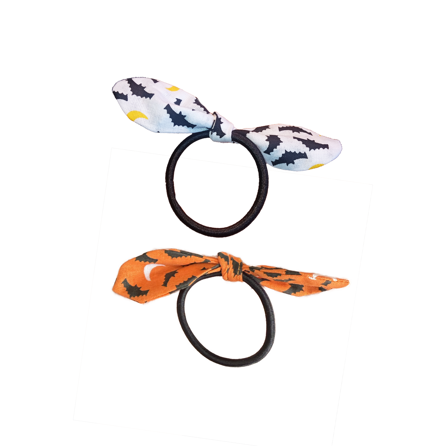 Bat Bow Hair Tie