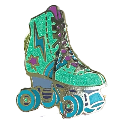 Roller Skate Enamel Pin