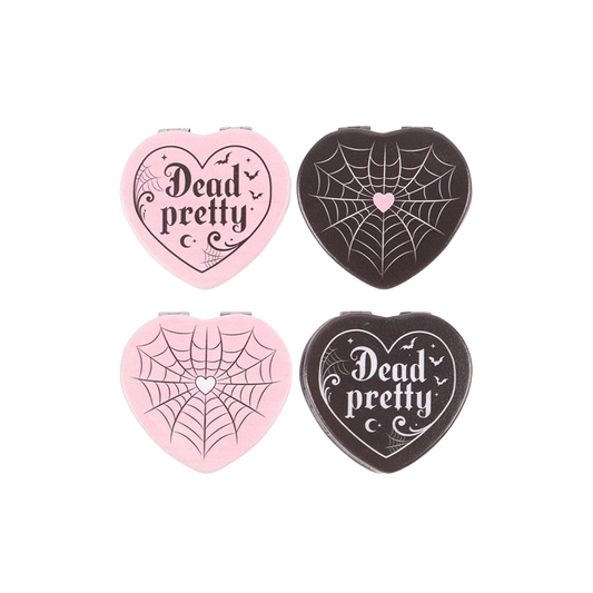 Pretty Deady Gothic Compact Mirror