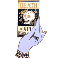 Death Tarot Card Pin