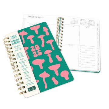 2025 Shroom SIlhouettes Agatha Planner