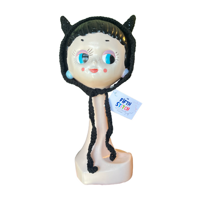 Devil Horn Crochet Headband