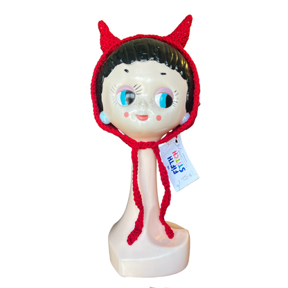 Devil Horn Crochet Headband