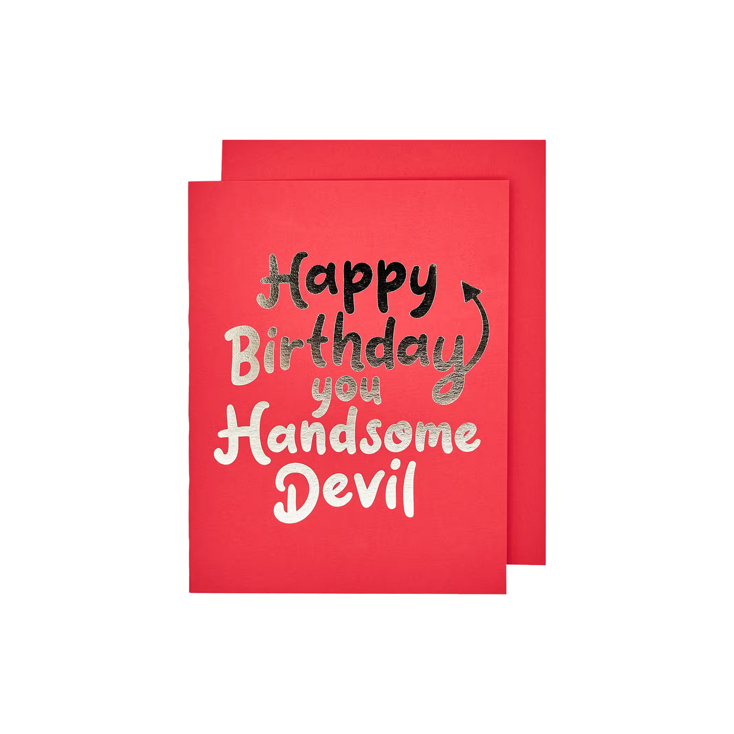Handsome Devil Birthday Card