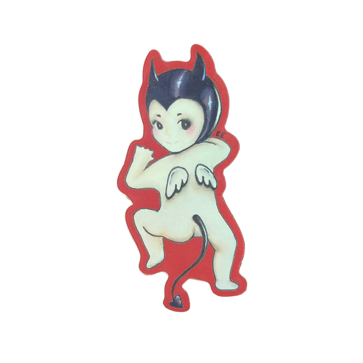 Wee Devil Babe Sticker