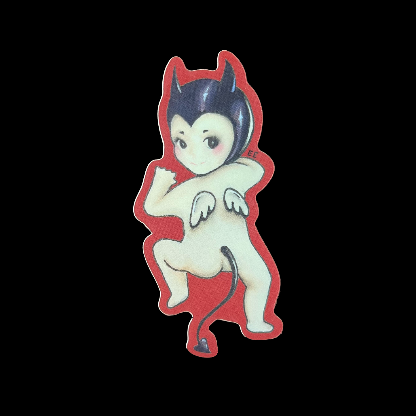 Wee Devil Babe Sticker