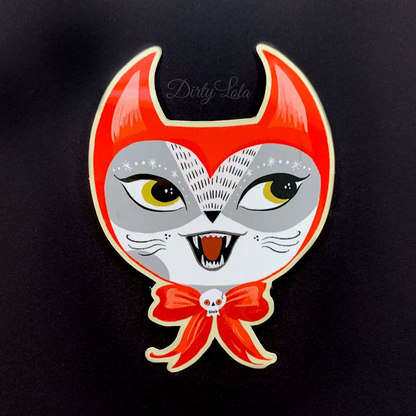 Devil Kitty Sticker