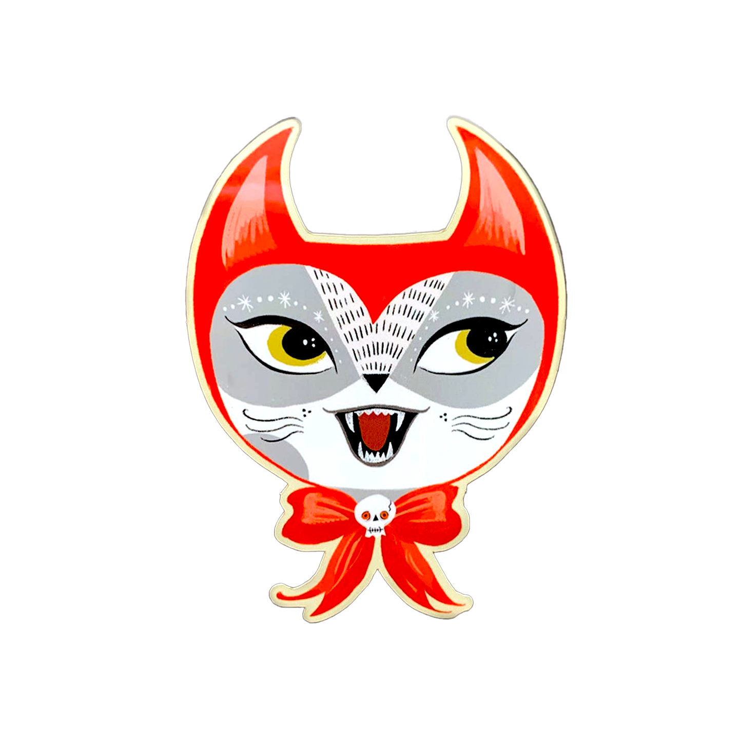 Devil Kitty Sticker