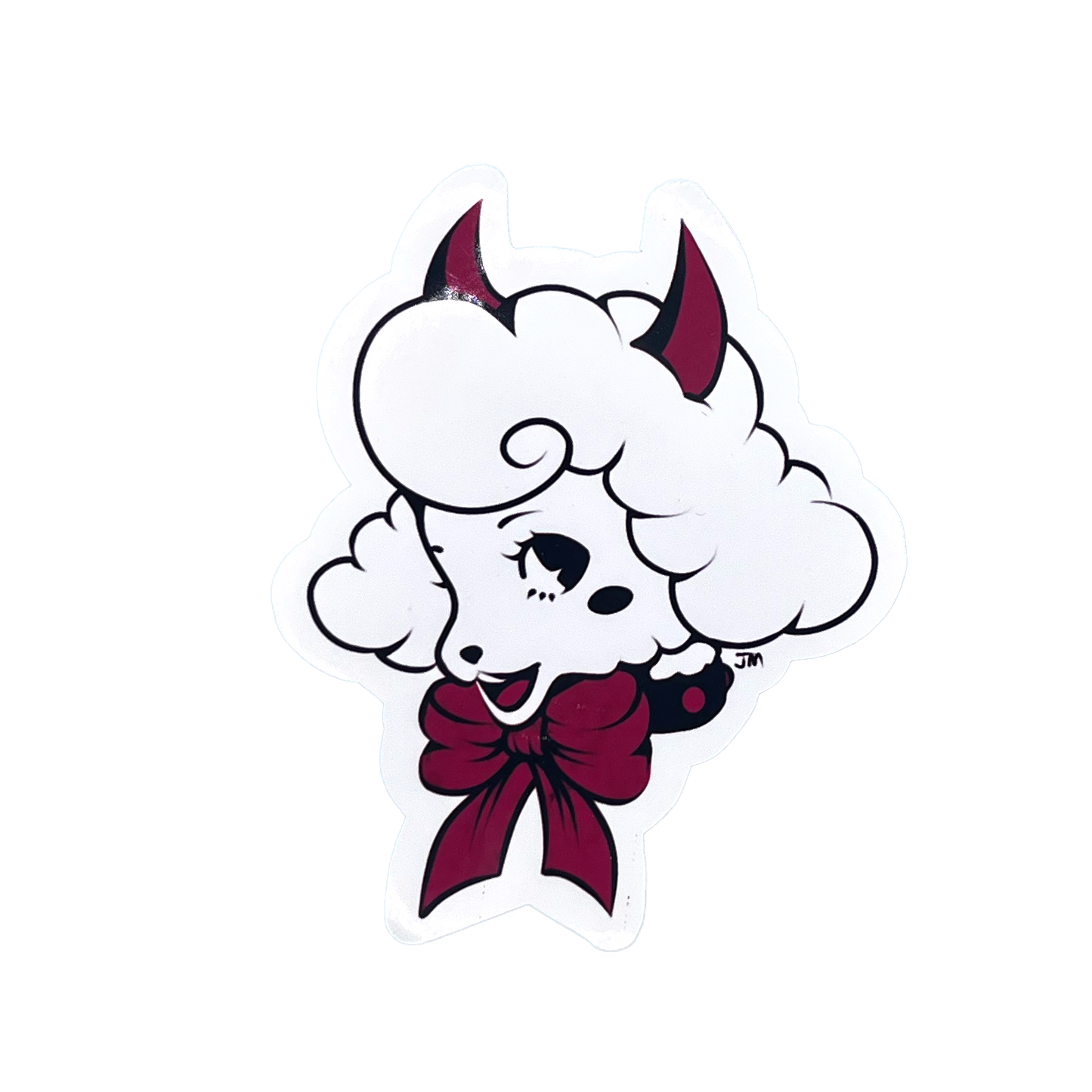 Devil Lamb Sticker