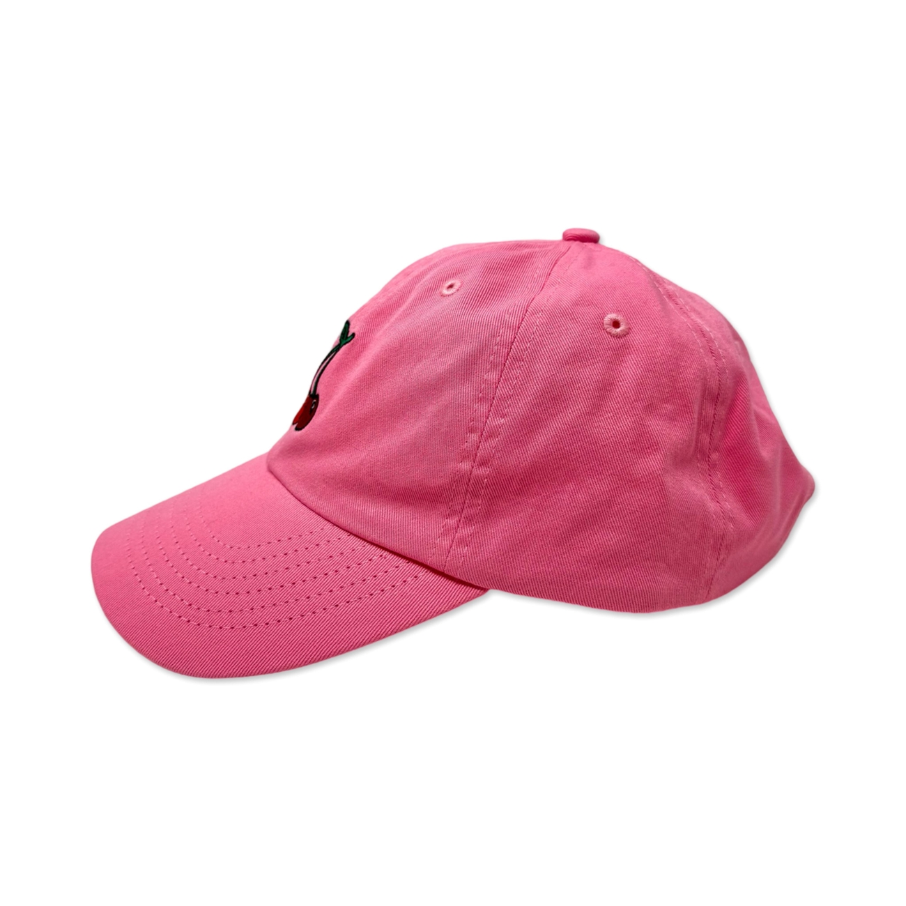 Cherries Embroidered Hat