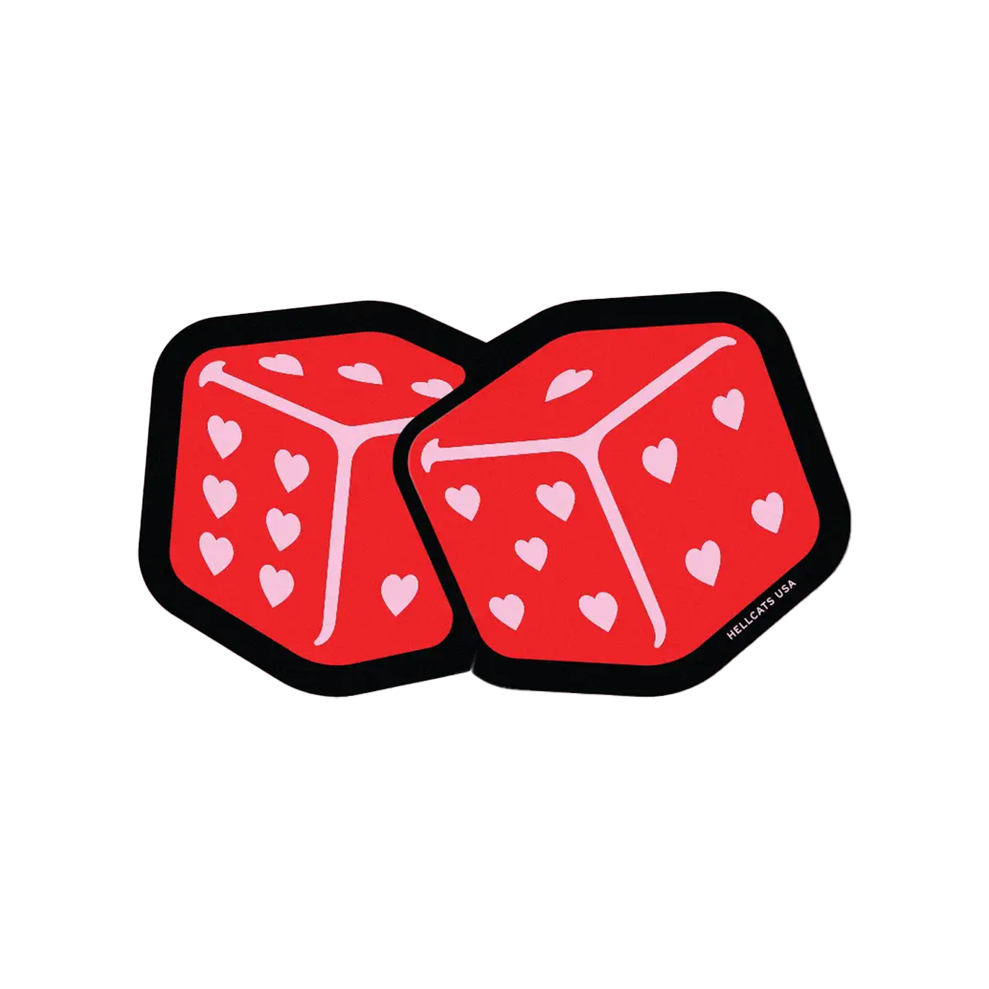 Red Dice Sticker