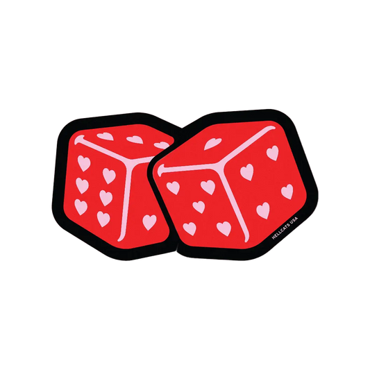 Red Dice Sticker