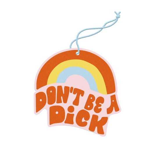 Don't Be a Dick Air Freshener