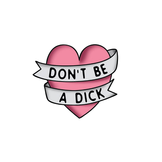 Dick Heart Sticker