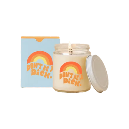 Don't Be a Dick Candle