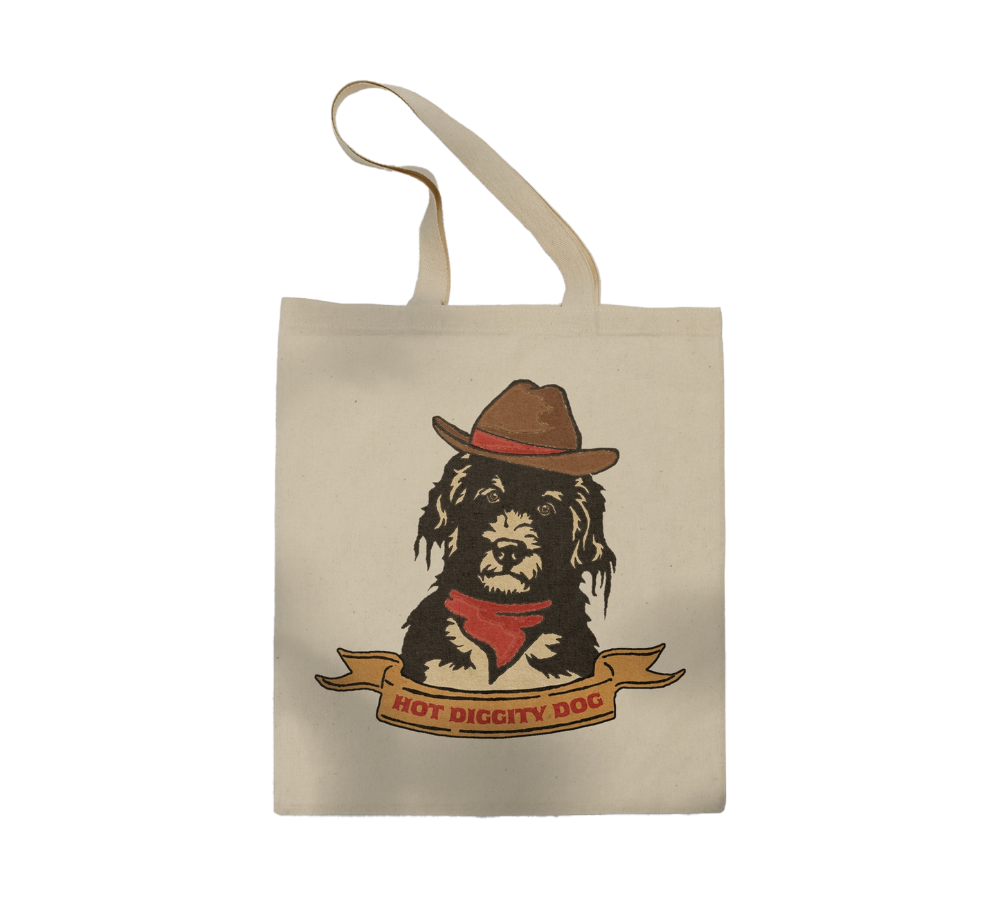 Hot Diggity Dog Tote Bag