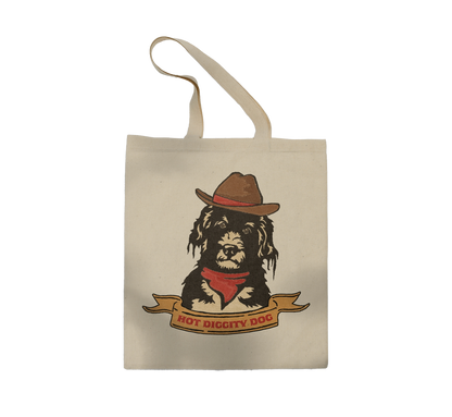 Hot Diggity Dog Tote Bag