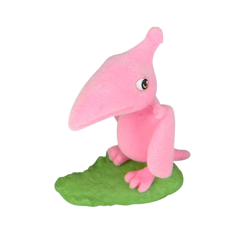 Flocked Micro Dinosaur