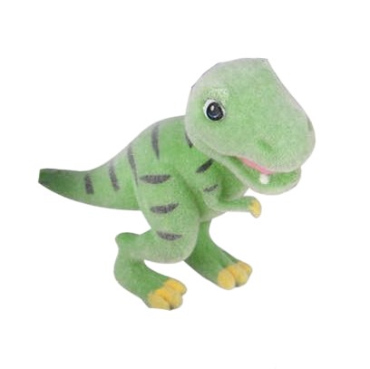 Flocked Micro Dinosaur
